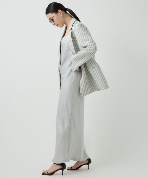 Chaos（カオス）の「Chaos(カオス)/ストライパージャケット（テーラードジャケット・レディース・アイボリー・FREE）」の18枚目の写真