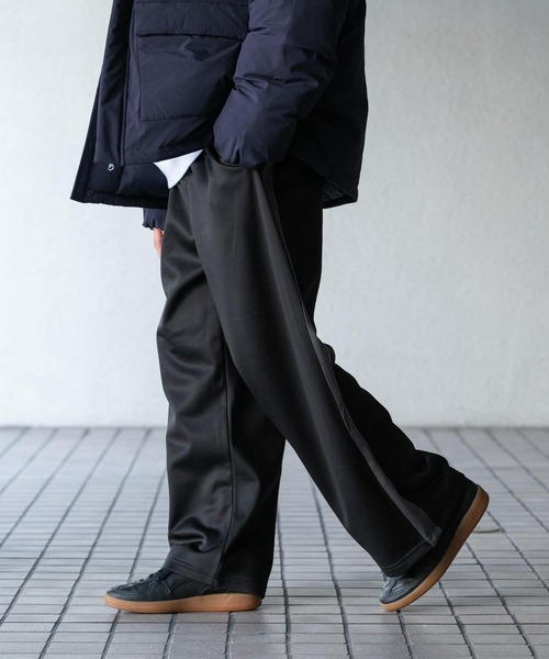 SENSE OF PLACE by URBAN RESEARCH（センスオブプレイスバイアーバンリサーチ）の「ラインジャージパンツ（その他パンツ・メンズ・ブラウン/グリーン/ブラック・MEDIUM/LARGE）」の6枚目の写真