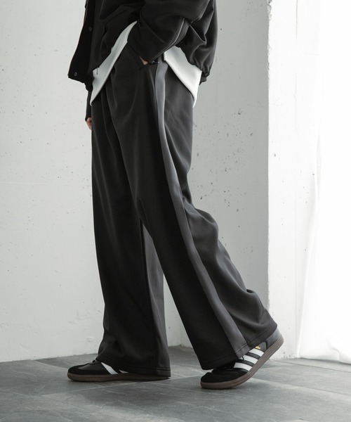 SENSE OF PLACE by URBAN RESEARCH（センスオブプレイスバイアーバンリサーチ）の「ラインジャージパンツ（その他パンツ・メンズ・ブラウン/グリーン/ブラック・MEDIUM/LARGE）」の11枚目の写真