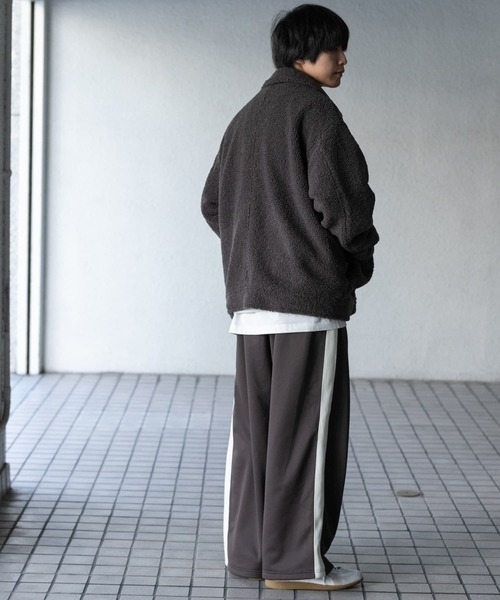 SENSE OF PLACE by URBAN RESEARCH（センスオブプレイスバイアーバンリサーチ）の「ラインジャージパンツ（その他パンツ・メンズ・ブラウン/グリーン/ブラック・MEDIUM/LARGE）」の21枚目の写真