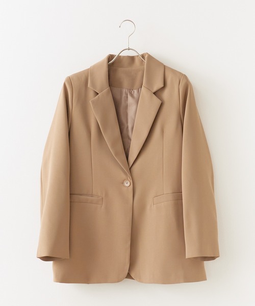 ROOPTOKYO（ループトウキョウ）の「シングルテーラードジャケット（テーラードジャケット・レディース・ブラウン/ベージュ/ブラック/ナチュラル・FREE）」の21枚目の写真
