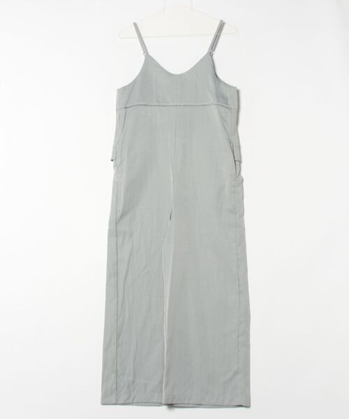 Q（キュー）の「バックフリルキャミサロペ（サロペット/オーバーオール・レディース・ライトブルー/ブラック・MEDIUM）」の18枚目の写真