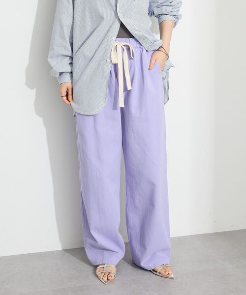 CRAFT STANDARD BOUTIQUE(クラフトスタンダードブティック)の「カラーズシェフパンツ(チノパンツ・レディース・ラベンダー/アイボリー/ベージュ/チャコールグレー/グリーン系その他3・M/L)」の15枚目の写真