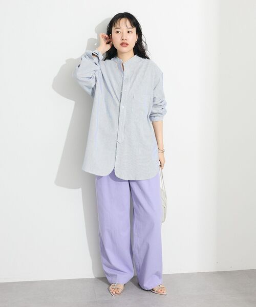 CRAFT STANDARD BOUTIQUE(クラフトスタンダードブティック)の「カラーズシェフパンツ(チノパンツ・レディース・ラベンダー/アイボリー/ベージュ/チャコールグレー/グリーン系その他3・M/L)」の18枚目の写真