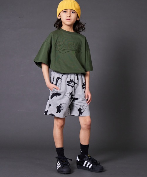 MEDM プリント ハーフ ショットパンツ ロゴ ストリート 男女兼用 MEDM メッシュ ハーフ ショットパンツ ロゴ カジュアル ゆったり