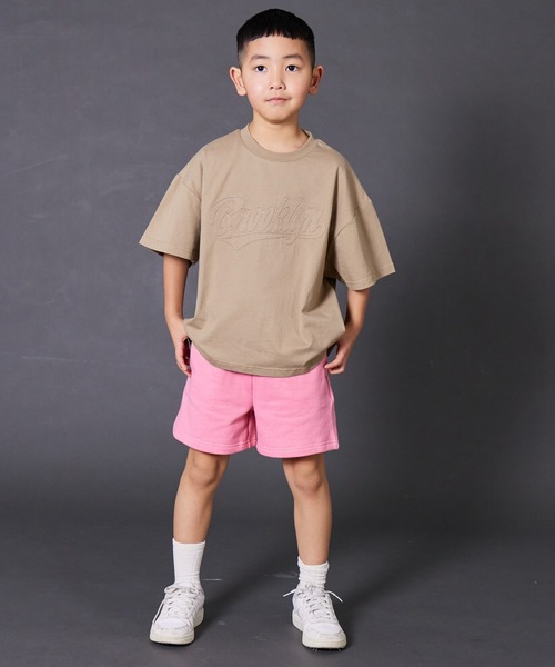 PAIRMANON STREET（ペアマノンストリート）の「【PAIRMANON STREET】裏毛 総柄 プリント ショートパンツ（その他パンツ・キッズ・ホワイト系その他2/ブラック系その他2/ブラック系その他3/ブラック系その他4/グリーン系その他/ブルー系その他/ベージュ系その他/グレー系その他/ブラック系その他/ピンク/グレー/ホワイト系その他/ブラック・90/100/110/120/130/140/150/160）」の19枚目の写真