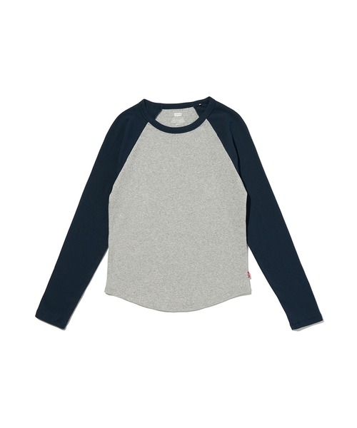 Levi's(リーバイス)の「Levi's/リーバイス ユーロ スポーツTシャツ(Tシャツ/カットソー・レディース・グレー・XS/S/M)」の7枚目の写真