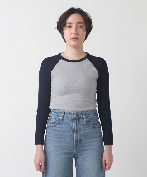 Levi's(リーバイス)の「Levi's/リーバイス ユーロ スポーツTシャツ(Tシャツ/カットソー・レディース・グレー・XS/S/M)」の15枚目の写真