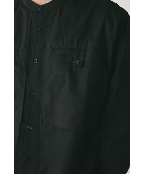 STYLEMIXER(スタイルミキサー)の「ビッグポケットフラップシャツ(シャツ/ブラウス・メンズ・ホワイト/ブルー/ブラック・MEDIUM/LARGE)」の22枚目の写真