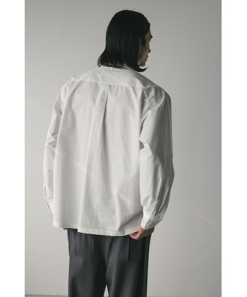 STYLEMIXER(スタイルミキサー)の「ビッグポケットフラップシャツ(シャツ/ブラウス・メンズ・ホワイト/ブルー/ブラック・MEDIUM/LARGE)」の7枚目の写真