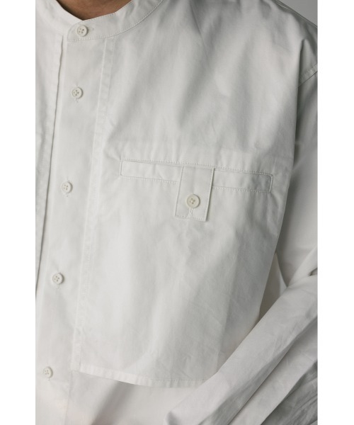 STYLEMIXER(スタイルミキサー)の「ビッグポケットフラップシャツ(シャツ/ブラウス・メンズ・ホワイト/ブルー/ブラック・MEDIUM/LARGE)」の12枚目の写真