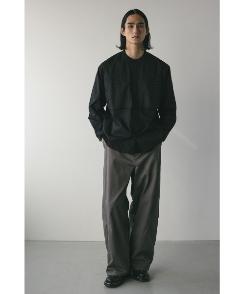 STYLEMIXER(スタイルミキサー)の「ビッグポケットフラップシャツ(シャツ/ブラウス・メンズ・ホワイト/ブルー/ブラック・MEDIUM/LARGE)」の17枚目の写真