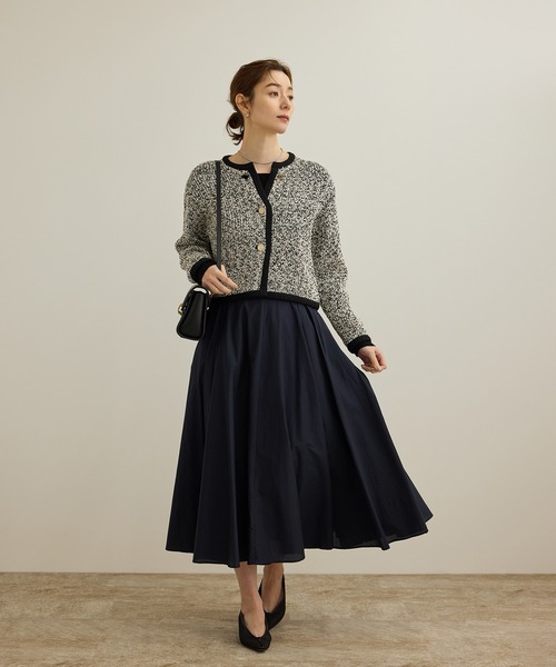 ROPE'（ロペ）の「フラップワイドレザーハンドバッグ（ショルダーバッグ・レディース・ブラック/ベージュ・FREE）」の22枚目の写真