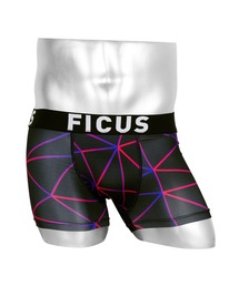 FICUS（フィークス）の「FICUS フィークス Geometric メンズボクサーパンツ（ボクサーパンツ）」