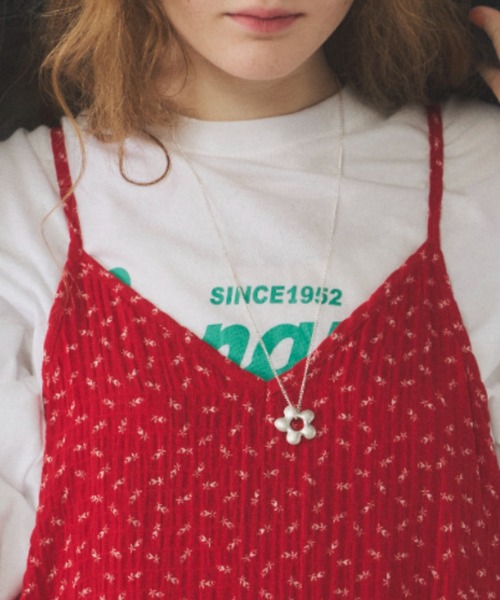 Unitage(ユニテージ)の「フラワーモチーフネックレス(ネックレス・レディース・シルバー/ゴールド・FREE)」の7枚目の写真