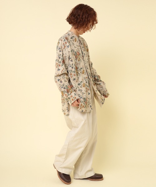 RNA-N : B2877 アンティークフラワープリントシャツ RNA-N（アールエヌエーエヌ）の「B2877 アンティークフラワープリント