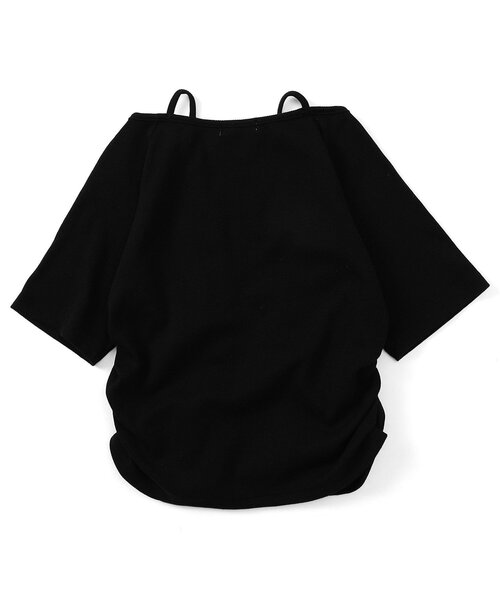 algy(アルジー)の「フロントシャーリング半袖T(Tシャツ/カットソー・キッズ・ブラック/アイボリー/イエロー・SMALL/MEDIUM/X-SMALL/XX-SMALL)」の10枚目の写真