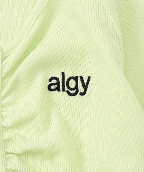 algy(アルジー)の「フロントシャーリング半袖T(Tシャツ/カットソー・キッズ・ブラック/アイボリー/イエロー・SMALL/MEDIUM/X-SMALL/XX-SMALL)」の14枚目の写真