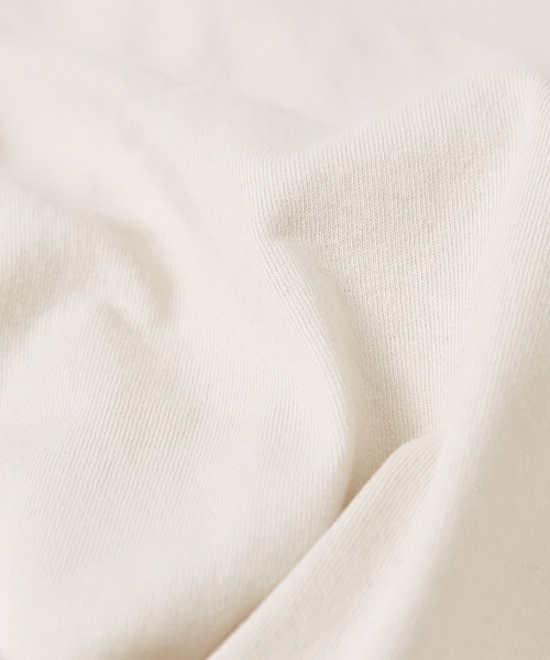 CUBE SUGAR（キューブシュガー）の「PEANUTS(ピーナッツ)21/-OE天竺スヌーピーTシャツ（Tシャツ/カットソー・レディース・ナチュラル/カーキ/マルチ/スミクロ/レッド・M）」の9枚目の写真