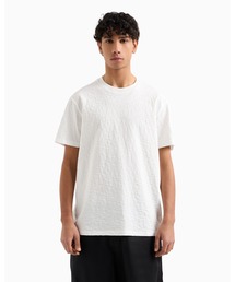 ARMANI EXCHANGE | 【A|X アルマーニ エクスチェンジ】オールオーバージャカードロゴ 半袖クルーネックTシャツ/REGULAR(Tシャツ/カットソー)