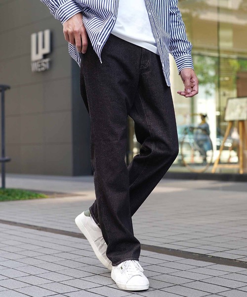 jiggys shop（ジギーズショップ）の「ライトオンス ストレートデニム イージーパンツ（デニムパンツ・メンズ・ブラック/ブルー系その他2/ブルー系その他・X-LARGE/SMALL/LARGE/MEDIUM）」の11枚目の写真