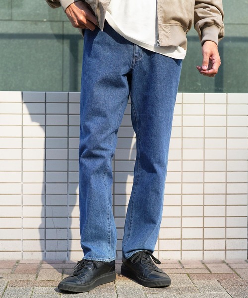 jiggys shop（ジギーズショップ）の「ライトオンス ストレートデニム イージーパンツ（デニムパンツ・メンズ・ブラック/ブルー系その他2/ブルー系その他・X-LARGE/SMALL/LARGE/MEDIUM）」の6枚目の写真