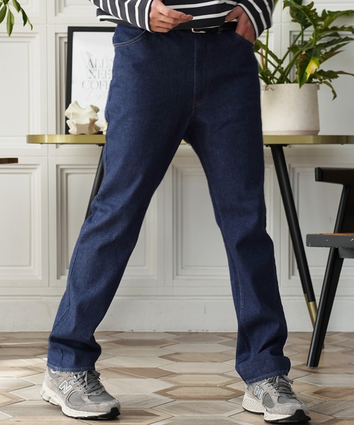 jiggys shop(ジギーズショップ)の「ライトオンス ストレートデニム イージーパンツ(デニムパンツ・メンズ・ブラック/ブルー系その他2/ブルー系その他・X-LARGE/SMALL/LARGE/MEDIUM)」の16枚目の写真