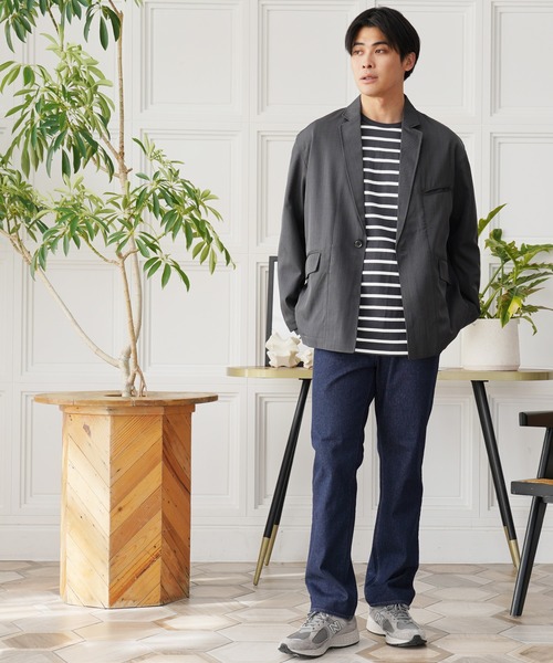 jiggys shop(ジギーズショップ)の「ライトオンス ストレートデニム イージーパンツ(デニムパンツ・メンズ・ブラック/ブルー系その他2/ブルー系その他・X-LARGE/SMALL/LARGE/MEDIUM)」の17枚目の写真