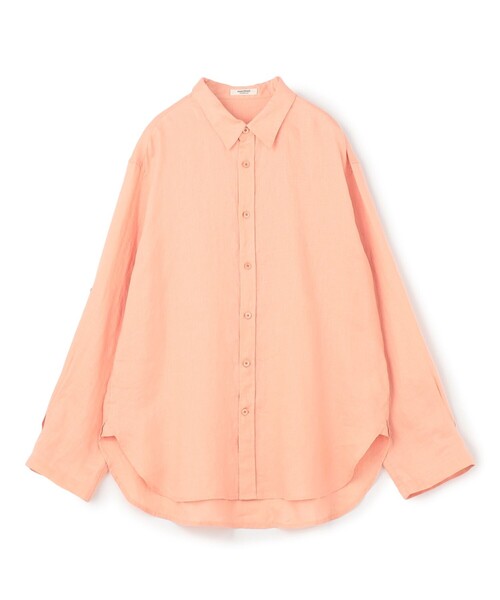 【MACPHEE】リネンシャーティング レギュラーカラーシャツ リネンシャーティング レギュラーカラーシャツ（シャツ/ブラウス