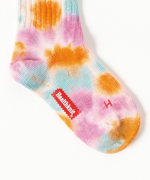 Healthknit(ヘルスニット)の「Healthknit / 2パック タイダイ ソックス(ソックス/靴下・キッズ・その他・19-21cm/16-18cm)」の8枚目の写真