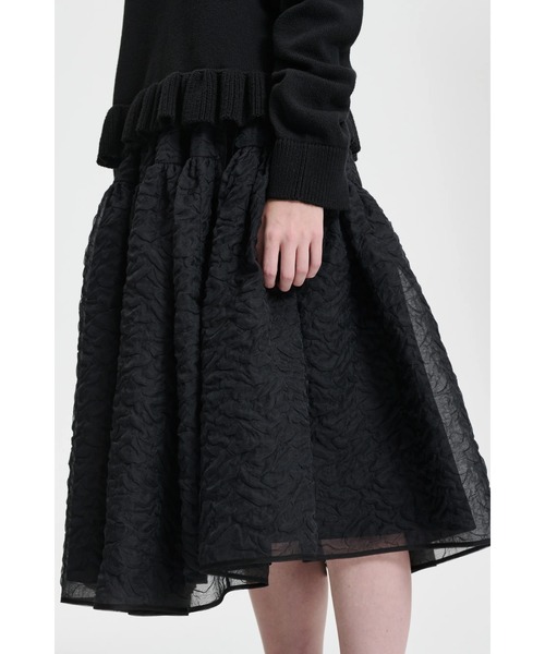 Cecilie Bahnsenセシリーバンセンフラワー刺繍ボリュームスカート美品 7月末まで販売Cecilie Bahnsenセシリーバンセンフラワー刺繍