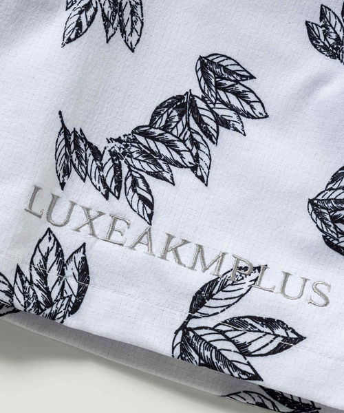 LUXEAKMPLUS(リュクスエイケイエムプラス)の「LUXEAKMPLUS(リュクスエイケイエムプラス)ゴルフ ローレルパターンショーツ ショートパンツ (撥水性/UVカット)(その他パンツ・メンズ・ホワイト/ベージュ/ブラック・S/M/L/XL/XXL)」の17枚目の写真