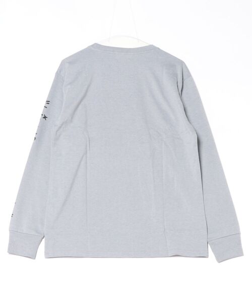 ARCHIVER(アーカイバ)の「【RS】【16/-天竺】サーフプリント長袖Tシャツ(Tシャツ/カットソー・レディース・グレー/ブラック/ホワイト・LARGE/MEDIUM)」の4枚目の写真