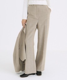 CLANE CENTER CLEASE STRAIGHT PANTS 18110-7222