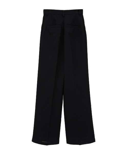 CLANE(クラネ)の「CLANE CENTER CLEASE STRAIGHT PANTS 18110-7222(その他パンツ・レディース・ネイビー/ベージュ・1)」の7枚目の写真