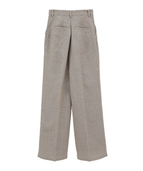 CLANE(クラネ)の「CLANE CENTER CLEASE STRAIGHT PANTS 18110-7222(その他パンツ・レディース・ネイビー/ベージュ・1)」の18枚目の写真