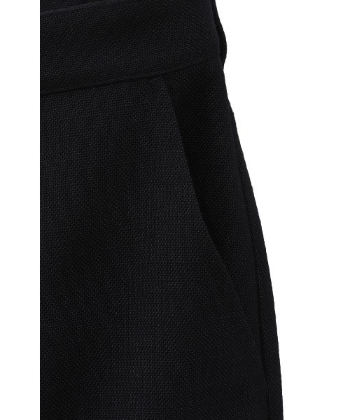 CLANE(クラネ)の「CLANE CENTER CLEASE STRAIGHT PANTS 18110-7222(その他パンツ・レディース・ネイビー/ベージュ・1)」の4枚目の写真