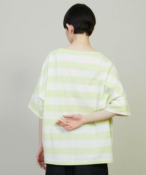 FRAPBOIS（フラボア）の「ドルマンカット カットソー（Tシャツ/カットソー・レディース・ライム/グリーン系その他/ブルー系その他・1）」の5枚目の写真