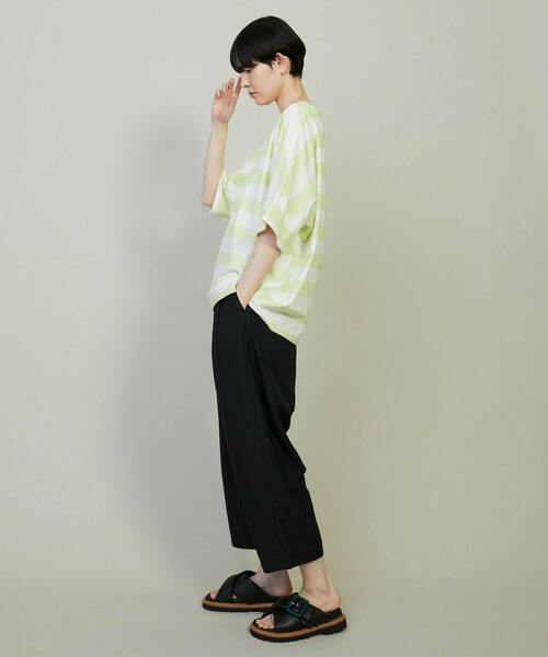 FRAPBOIS（フラボア）の「ドルマンカット カットソー（Tシャツ/カットソー・レディース・ライム/グリーン系その他/ブルー系その他・1）」の8枚目の写真