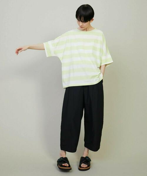 FRAPBOIS（フラボア）の「ドルマンカット カットソー（Tシャツ/カットソー・レディース・ライム/グリーン系その他/ブルー系その他・1）」の9枚目の写真