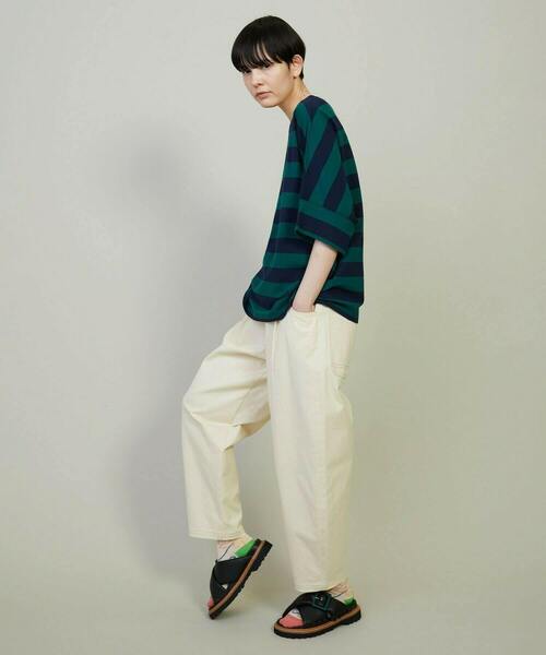 FRAPBOIS（フラボア）の「ドルマンカット カットソー（Tシャツ/カットソー・レディース・ライム/グリーン系その他/ブルー系その他・1）」の12枚目の写真