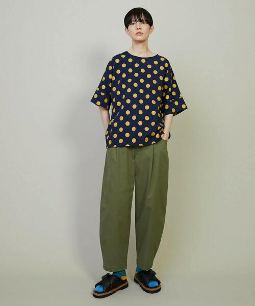 FRAPBOIS（フラボア）の「ドルマンカット カットソー（Tシャツ/カットソー・レディース・ライム/グリーン系その他/ブルー系その他・1）」の16枚目の写真