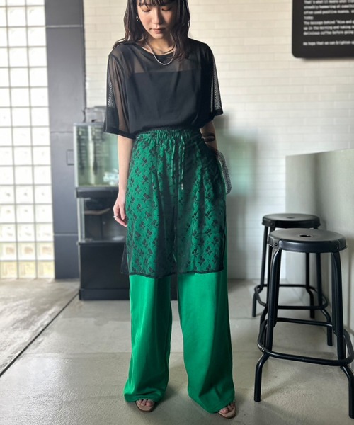 Kotoe(コトエ)の「サイズレス チュールレース レイヤード ラップスカート(スカート・レディース・ブラック/ホワイト系その他/ホワイト/ホワイト系その他2/ブラック系その他・FREE)」の13枚目の写真