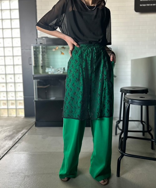 Kotoe(コトエ)の「サイズレス チュールレース レイヤード ラップスカート(スカート・レディース・ブラック/ホワイト系その他/ホワイト/ホワイト系その他2/ブラック系その他・FREE)」の16枚目の写真