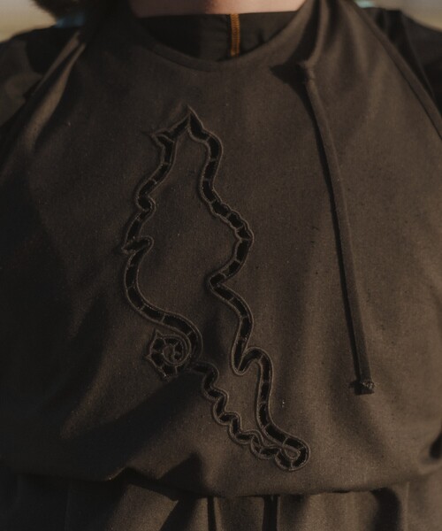 BASERANGE（ベースレンジ）の「Baserange/ベースレンジ LEI APRON TOP