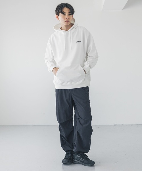 LOWRYS FARM（ローリーズファーム）の「ＮＹＢＧウラケパーカー　 328984（スウェット・メンズ・グレー/ホワイト・MEDIUM/LARGE）」の3枚目の写真