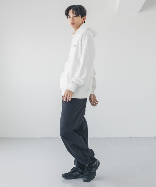 LOWRYS FARM（ローリーズファーム）の「ＮＹＢＧウラケパーカー　 328984（スウェット・メンズ・グレー/ホワイト・MEDIUM/LARGE）」の4枚目の写真