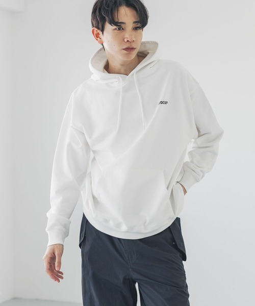 LOWRYS FARM（ローリーズファーム）の「ＮＹＢＧウラケパーカー　 328984（スウェット・メンズ・グレー/ホワイト・MEDIUM/LARGE）」の5枚目の写真