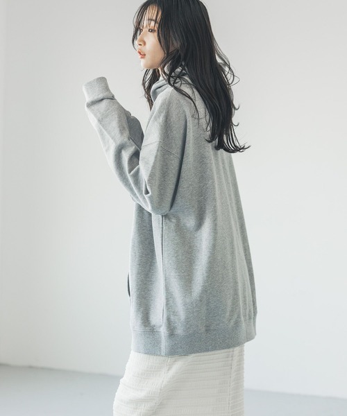 LOWRYS FARM（ローリーズファーム）の「ＮＹＢＧウラケパーカー　 328984（スウェット・メンズ・グレー/ホワイト・MEDIUM/LARGE）」の15枚目の写真