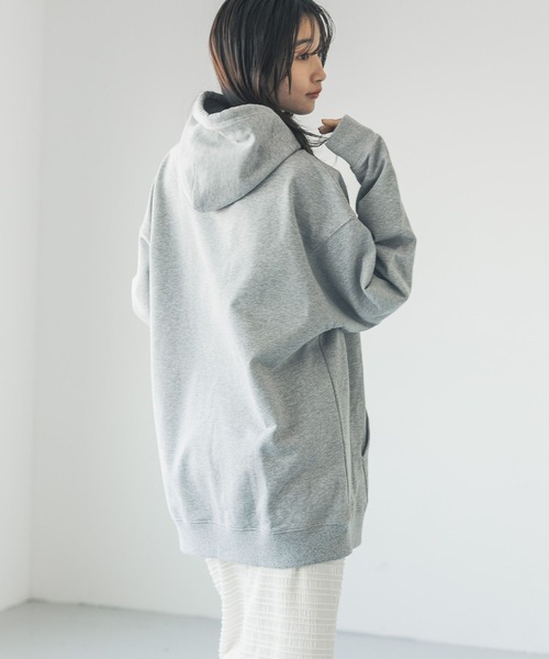 LOWRYS FARM（ローリーズファーム）の「ＮＹＢＧウラケパーカー　 328984（スウェット・メンズ・グレー/ホワイト・MEDIUM/LARGE）」の16枚目の写真